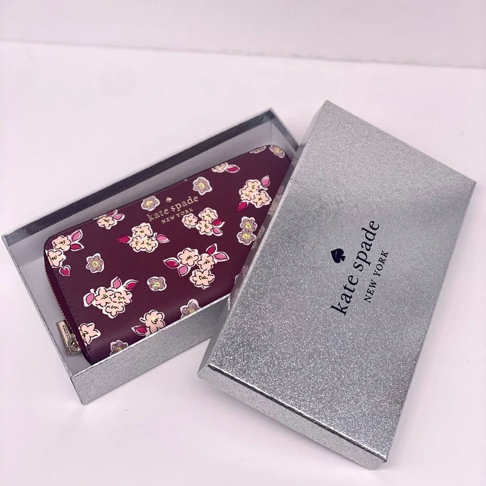 Kate Spade Tinsel Boxed Large Continental Wallet